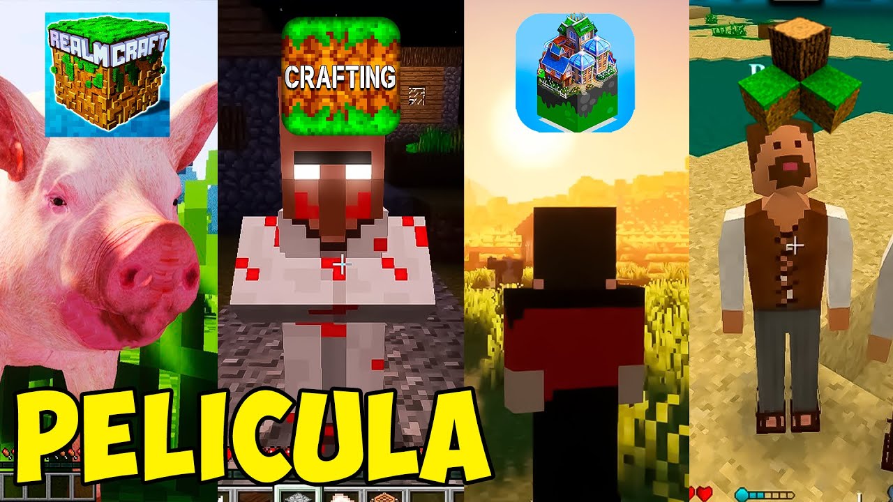 PROBE 100 COPIAS DE MINECRAFT EN 24 HORAS !!! LA PELICULA