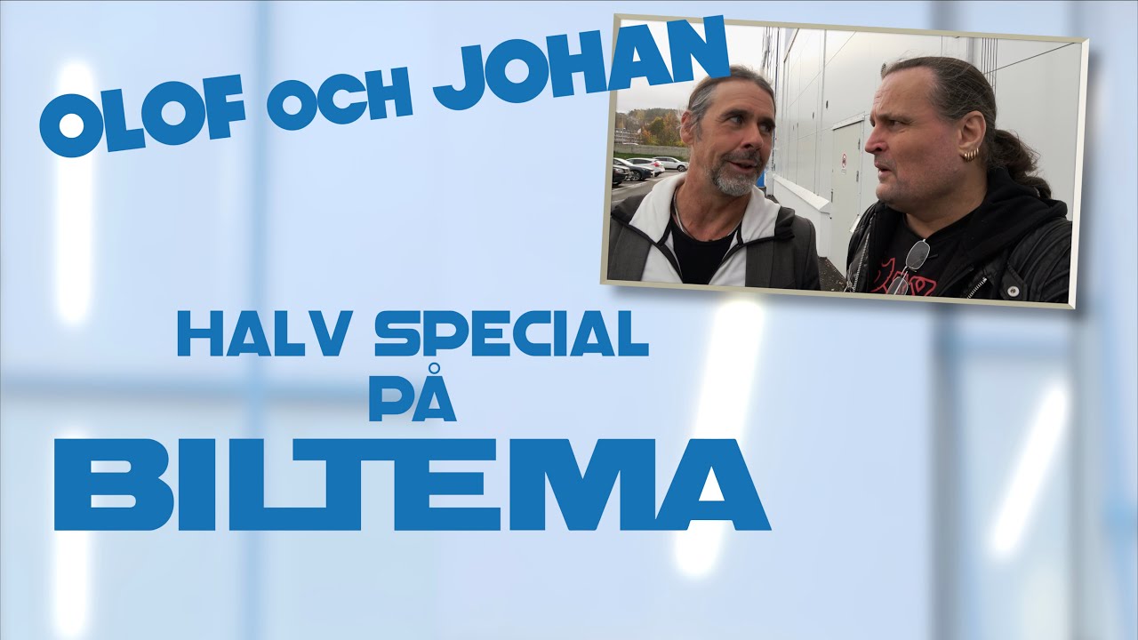 Avsnitt 76. Olof och Johan letar smultronställen. Halv Special på Biltema.