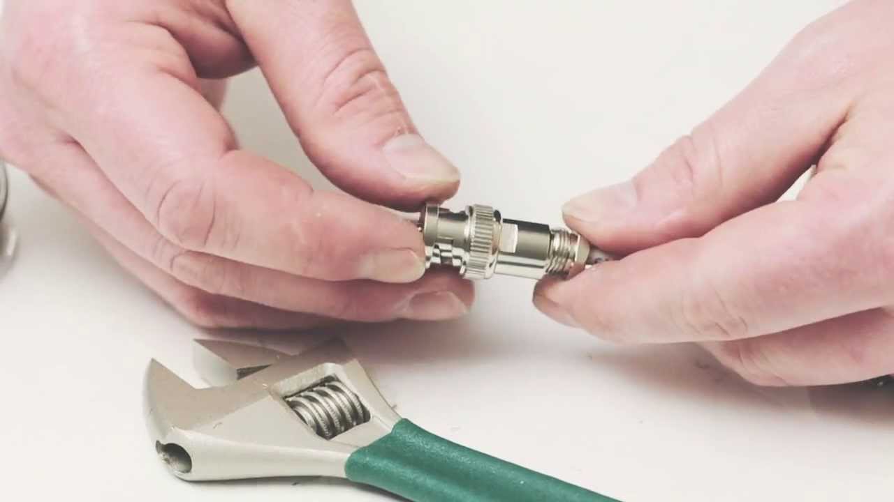 How To Make A BNC Male Solder Connector - RG58 (UG88/U) PVC 