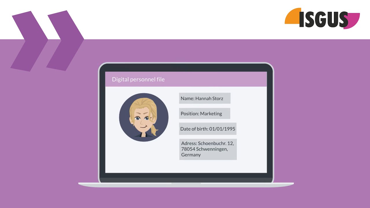 Manage personnel files digitally in ZEUS® HR Management