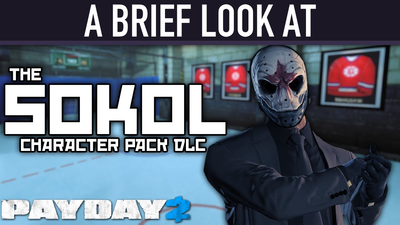 A brief look at The Sokol Character Pack DLC. [PAYDAY 2]