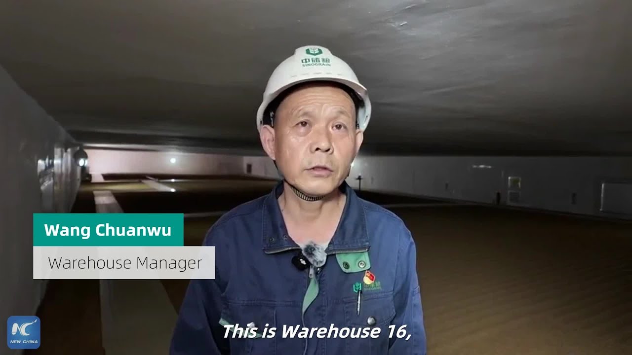 High-tech grain storage ensures food security in central China