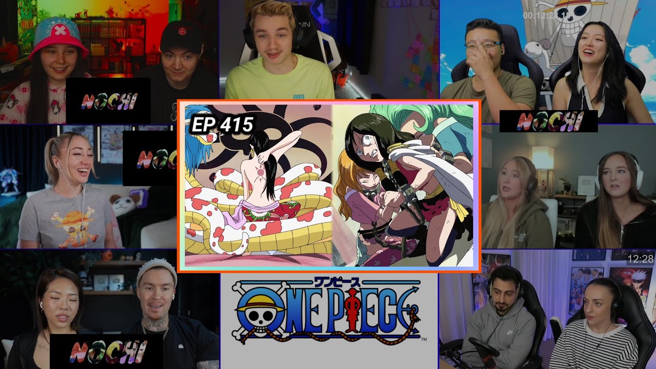 ONE PIECE | BOA HANCOCK TRAGIC PAST!!! | EPISODE 415 | REACTION MASHUP | ワンピース