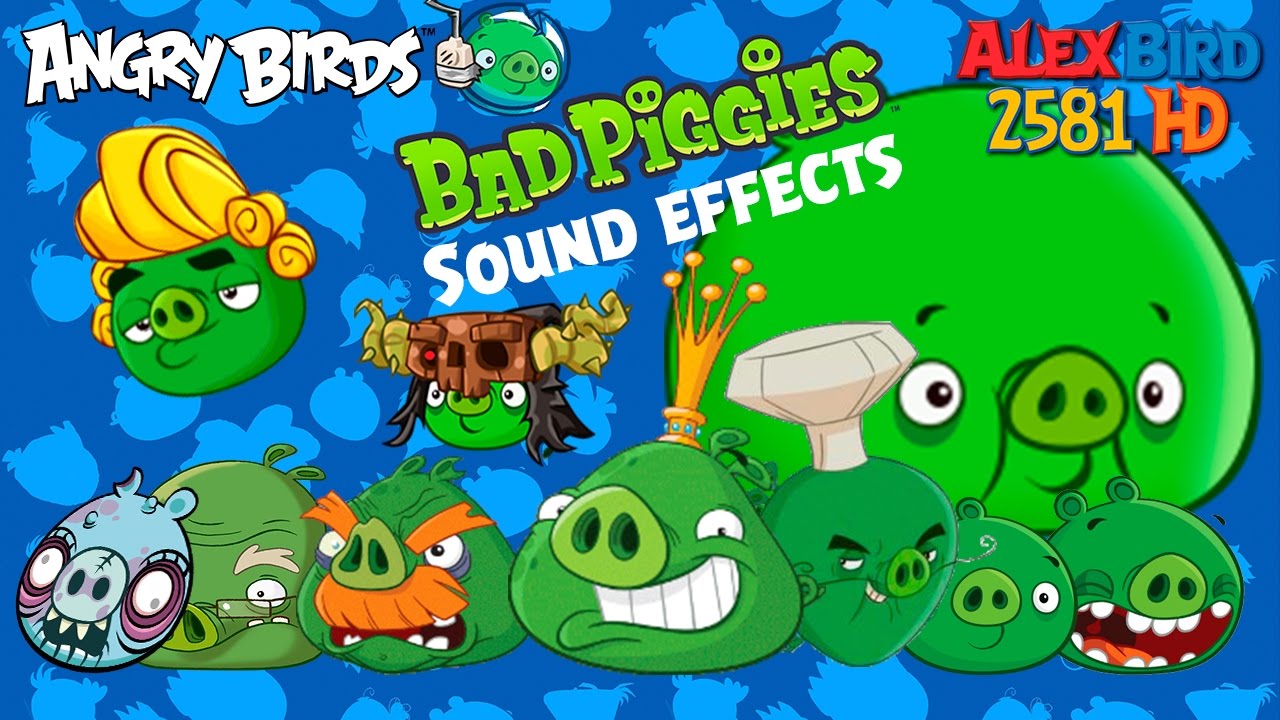 Angry Birds Toons: Bad piggies - Sound effects