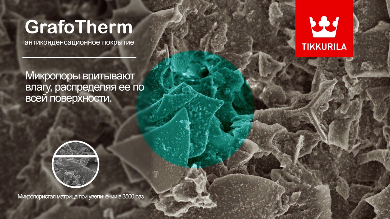 Drytech GrafoTherm - антиконденсационное покрытие