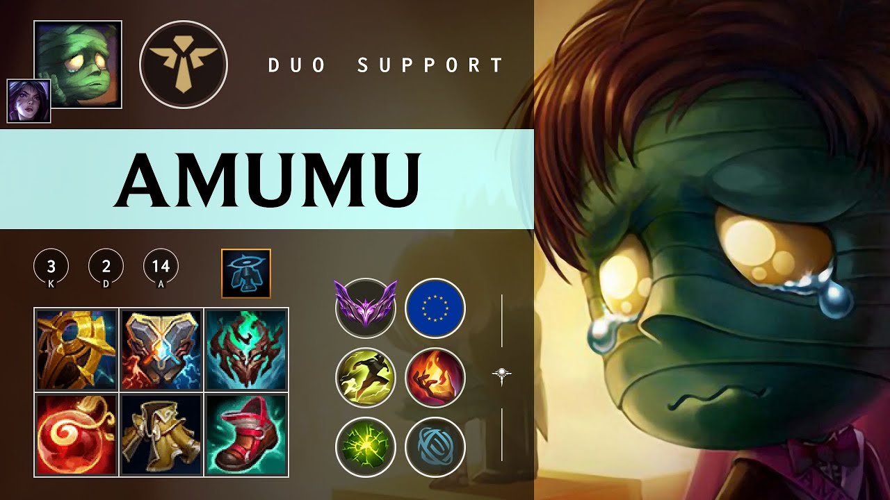 Amumu Support vs Senna - EUW Master Patch 26.02
