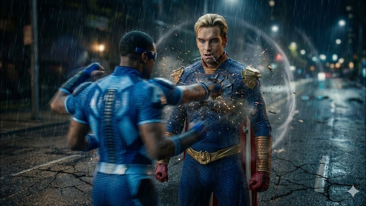 Boys season 5(leaks) A train wins Homelander epic fight 