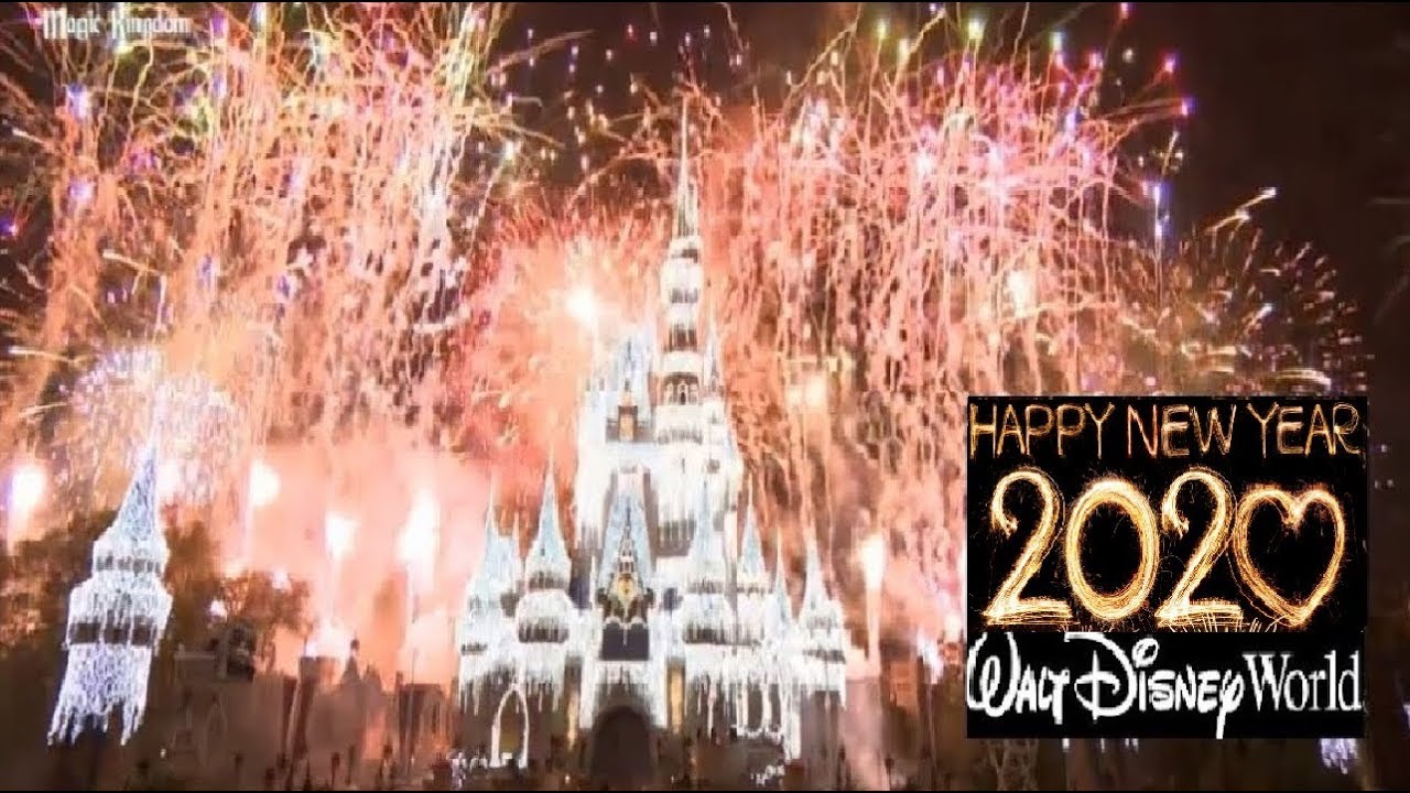 New Years Eve Fireworks Walt Disney World 2020 | Magic Kingdom Fantasy In The Sky Full Show