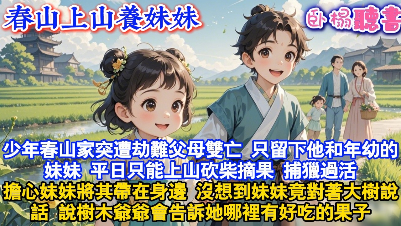 【古代萌娃】少年春山家突遭劫難父母雙亡只留下他和年幼的妹妹平日只能上山砍柴摘果 捕獵過活擔心妹妹帶在身邊 沒想到妹妹竟對著大樹說話說樹木爺爺會告訴她哪裡有好吃的果子#故事頻道 #情感 #爽文 #萌娃