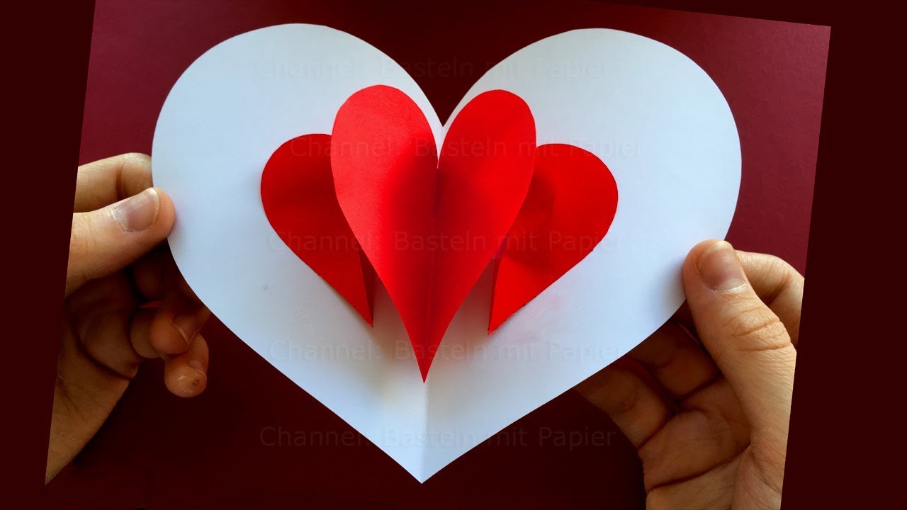 Подарок для мамы ко Дню матери  ❤❤❤ DIY 3D Открытка на 8 марта!