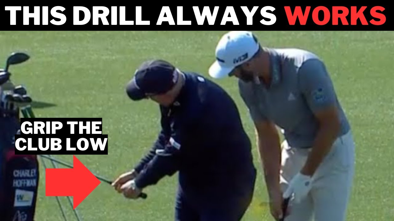 Staying Down Thorugh The Golf Ball Is So Easy After Doing This Genius Drill