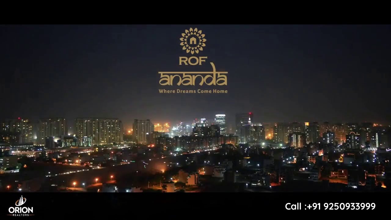 ROF Ananda Affordable Housing Sector 95 Gurgaon @ 9250933999