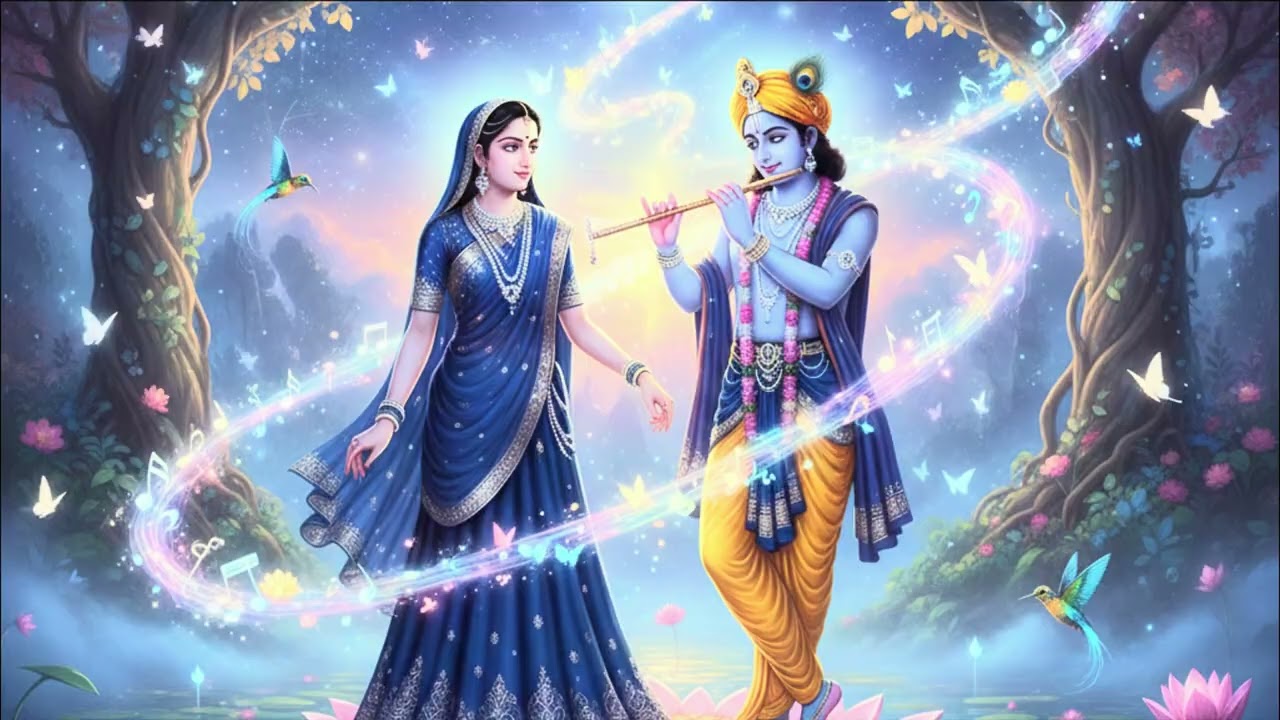 राधा के रंग में श्याम | radha k sang krishna bhajan | radha krishan bhakti song | #bhakti #radha 