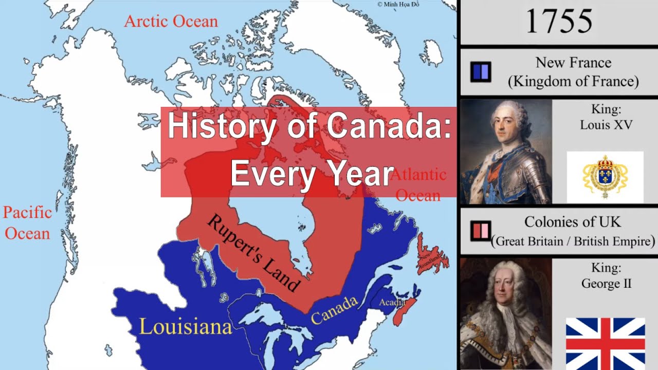 History of Canada: Every Year (1600-2019)