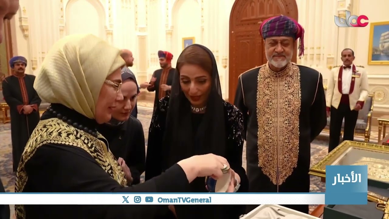 جلالة السلطان المعظم يُقيم مأدبة عشاء رسمية تكريمًا للرئيس التركي بمناسبة زيارته إلى سلطنة #عُمان