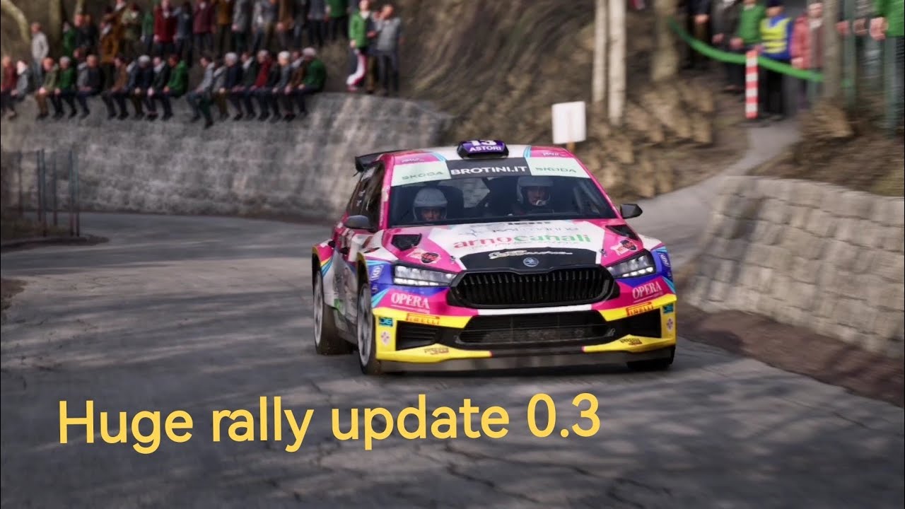 UPDATE 0.3 IS HERE — NEW RALLY2 CAR + MONTE CARLO STAGES! ❄️