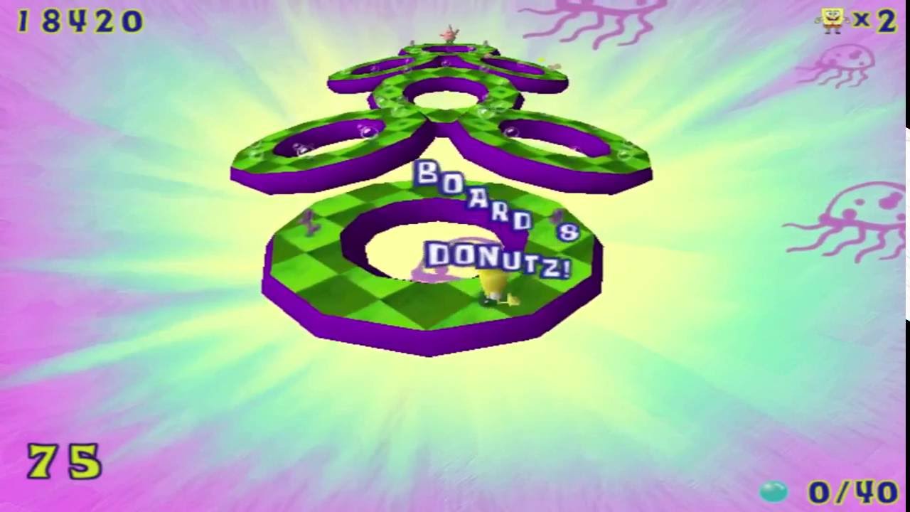 Longplay - Spongebob Squarepants: 3D Obstacle Odyssey