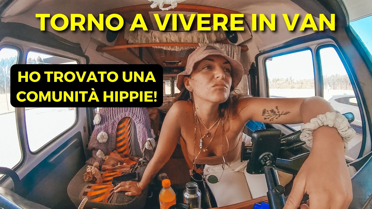 SONO TORNATA A VIVERE NEL MIO VAN  | VANLIFE IN PORTOGALLO 🚐