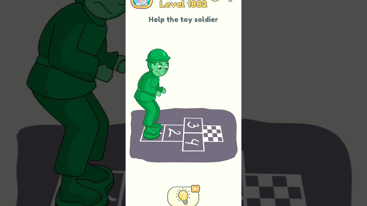 Dop 2 (Delete One Part) Level- 1882 Help the toy soldier #viralvideo #shorts @opgamersurendra