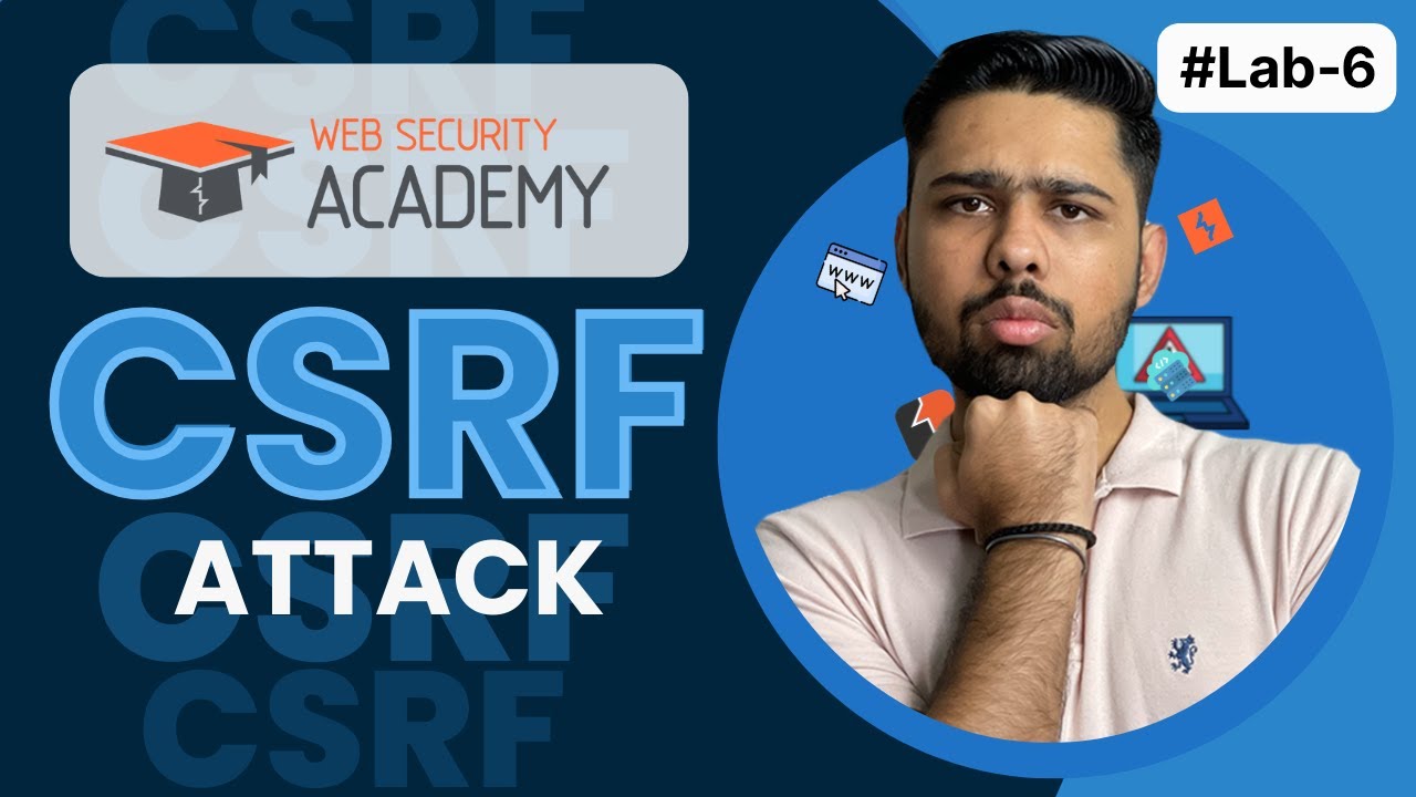 PortSwigger Cross-Site Request Forgery CSRF Lab-6 | CSRF where token is duplicated in cookie