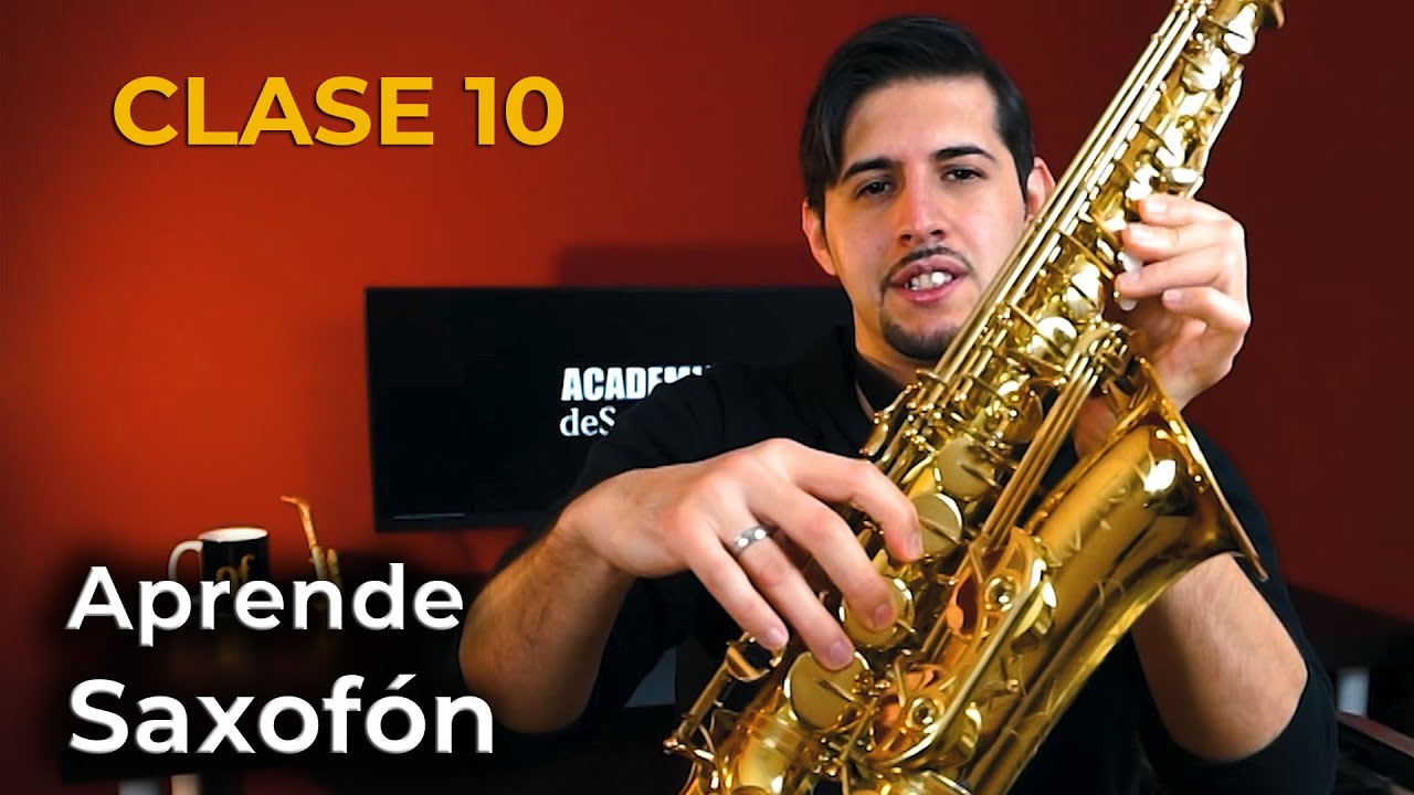 Posiciones de las notas naturales en el saxofón - clase 10