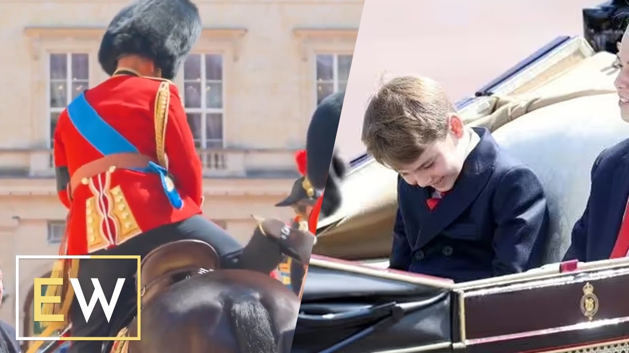 CAUGHT! What Prince Louis Was REALLY Doing Behind Prince William's Back - ET Weekly