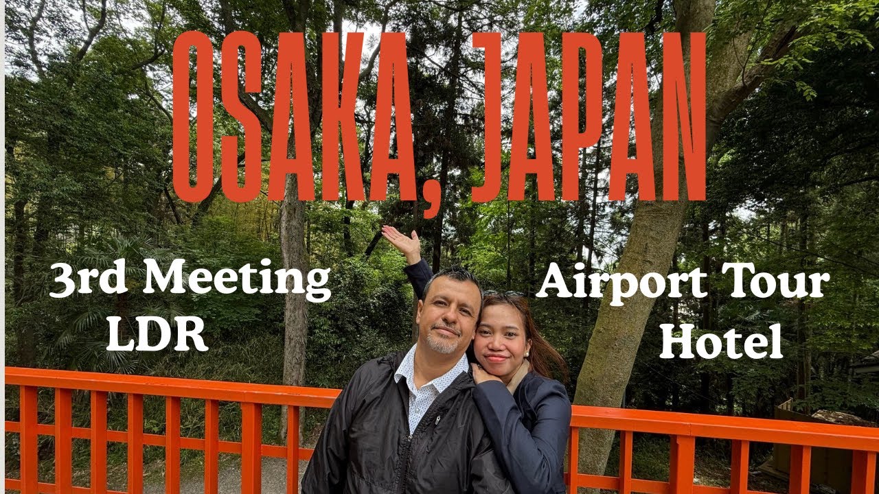 GOT LOST in OSAKA,JAPAN | First Time | DAY 1- KIX Airport & Hotel #osaka #japan 