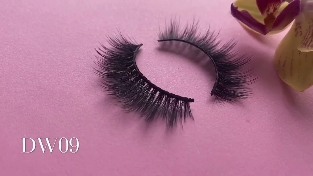 DW08-10 Onlycanas Specializes In The Production Of Friendly And Degradable Plant Fiber False Eyelash