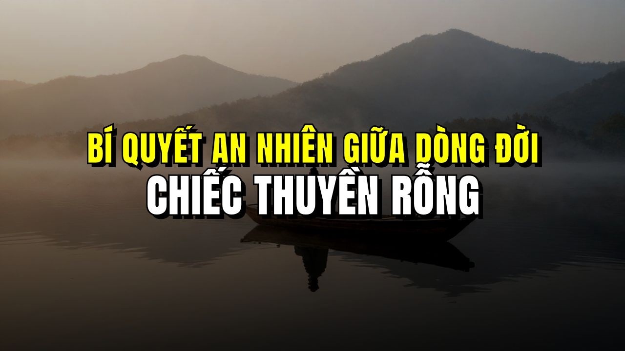 Vì Sao Ta Tức Giận? Triết Lý Chiếc Thuyền Rỗng Giúp Bạn Tìm Lại Bình An | Cổ Nhân Dạy