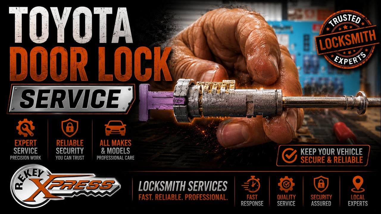 Toyota Door Lock ReKey code series 50000-69999