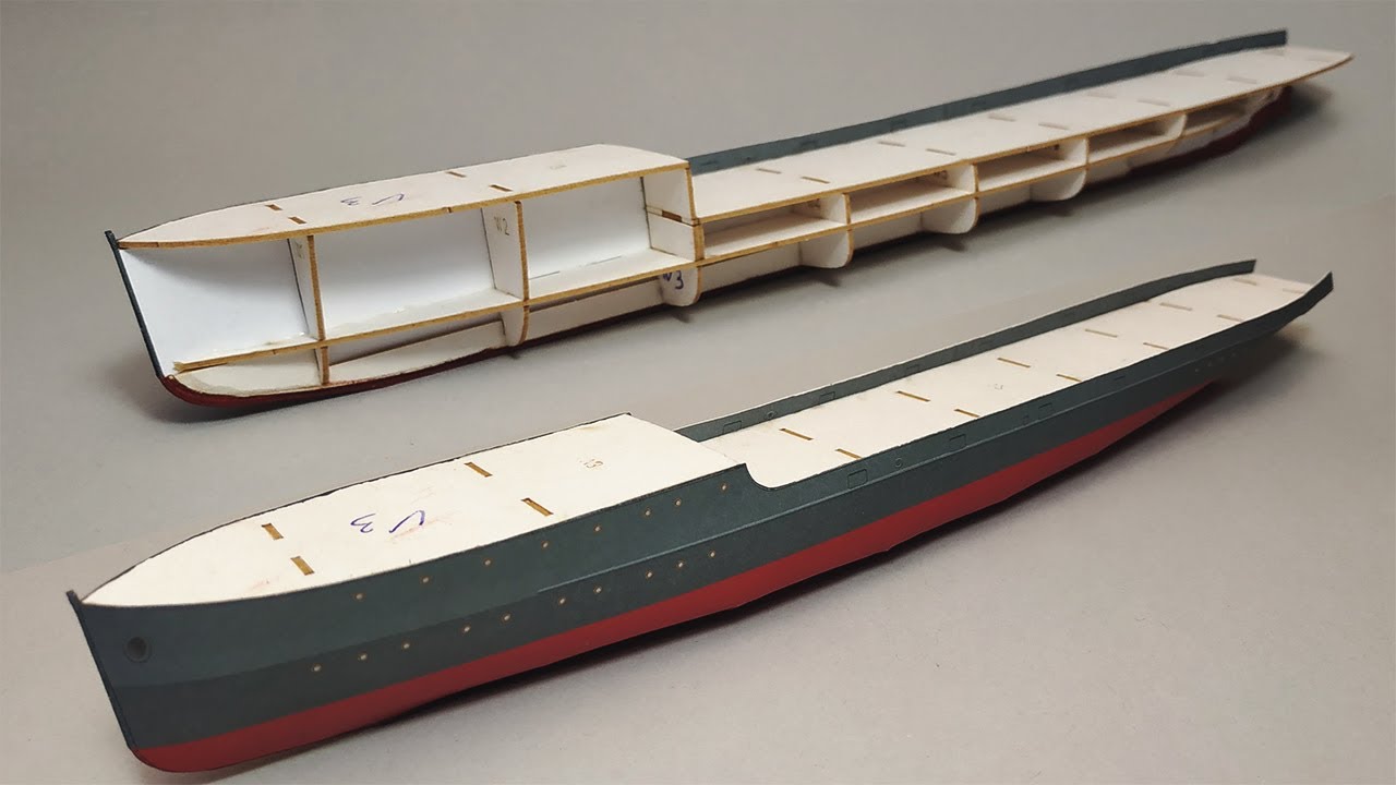 Ship Construction - SMS M-54 German Minesweeper 1/200 Avangard