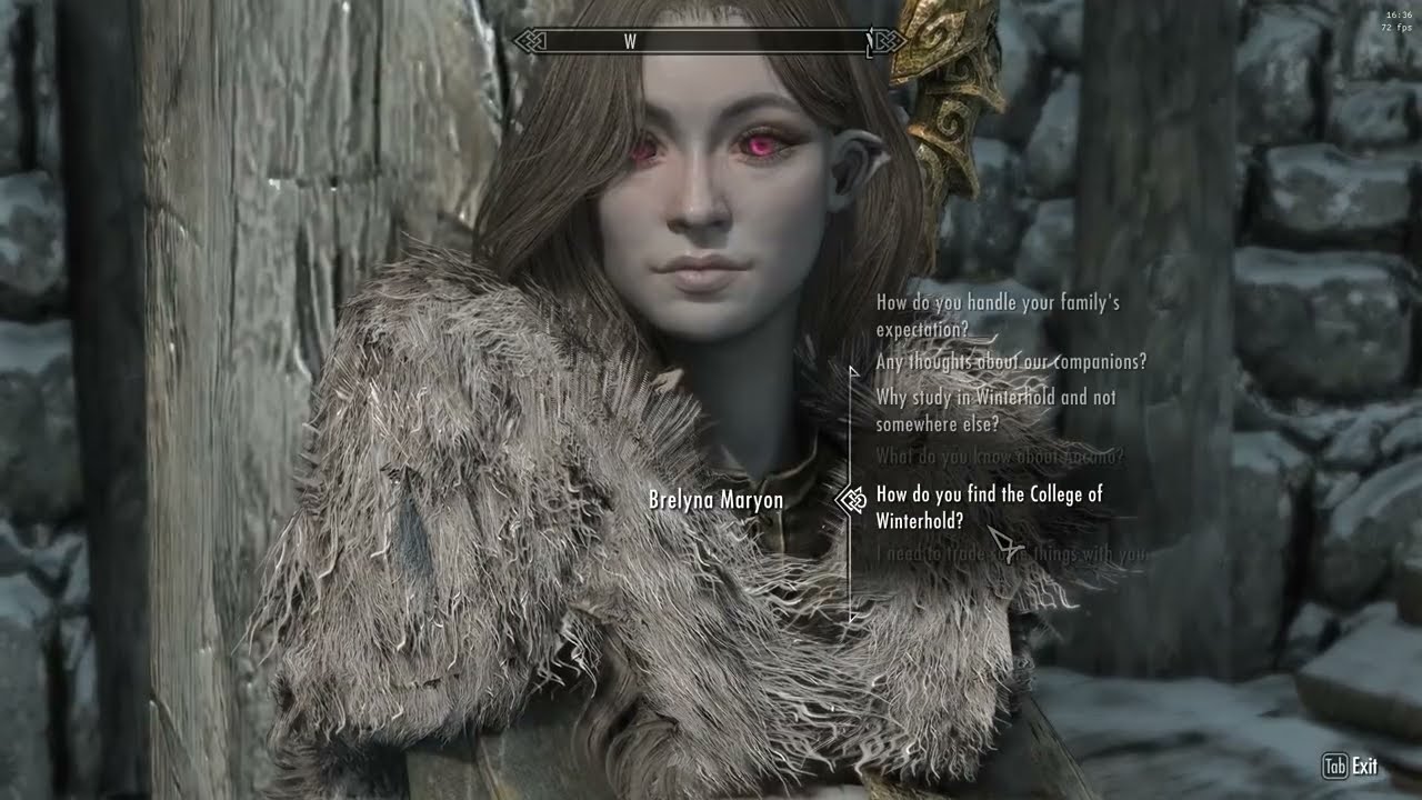 Brelyna DF Edit (NPC Replacer) Preview