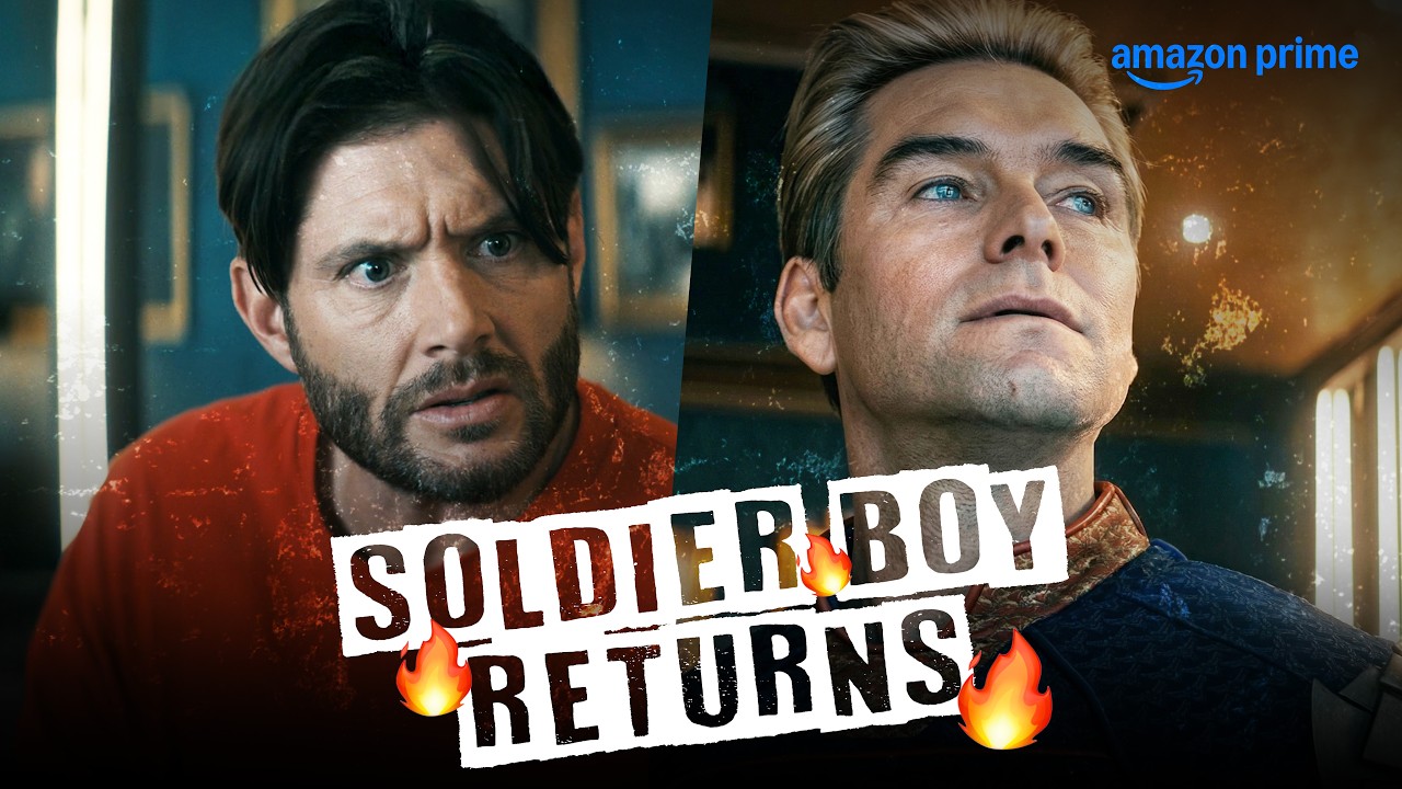 The Soldier Boy RETURNS🔥 | The Boys Final Season | Antony Starr, Jensen Ackles | Prime Video IN