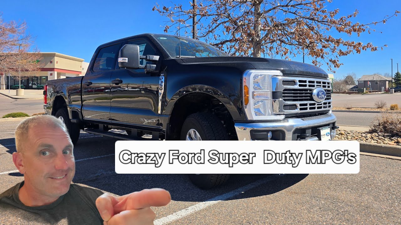 FORD Super Duty Fuel Economy!  2024 Ford Super Duty! Couldn't believe it!