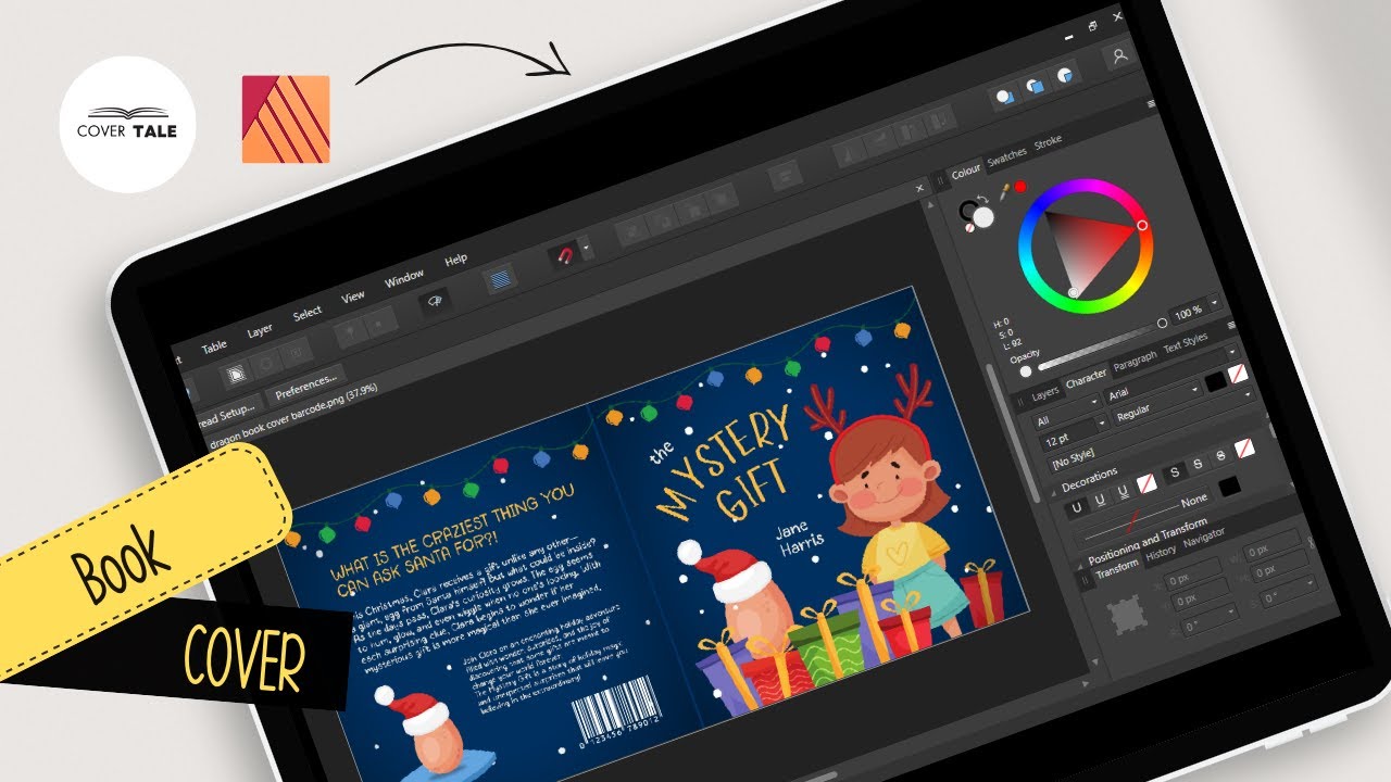 Okładka Na Picture Book Amazon KDP w Affinity Publisher