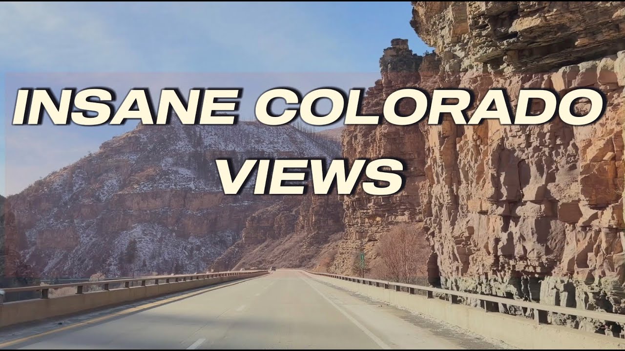 Driving Through Colorado Views  🚗 🏔️