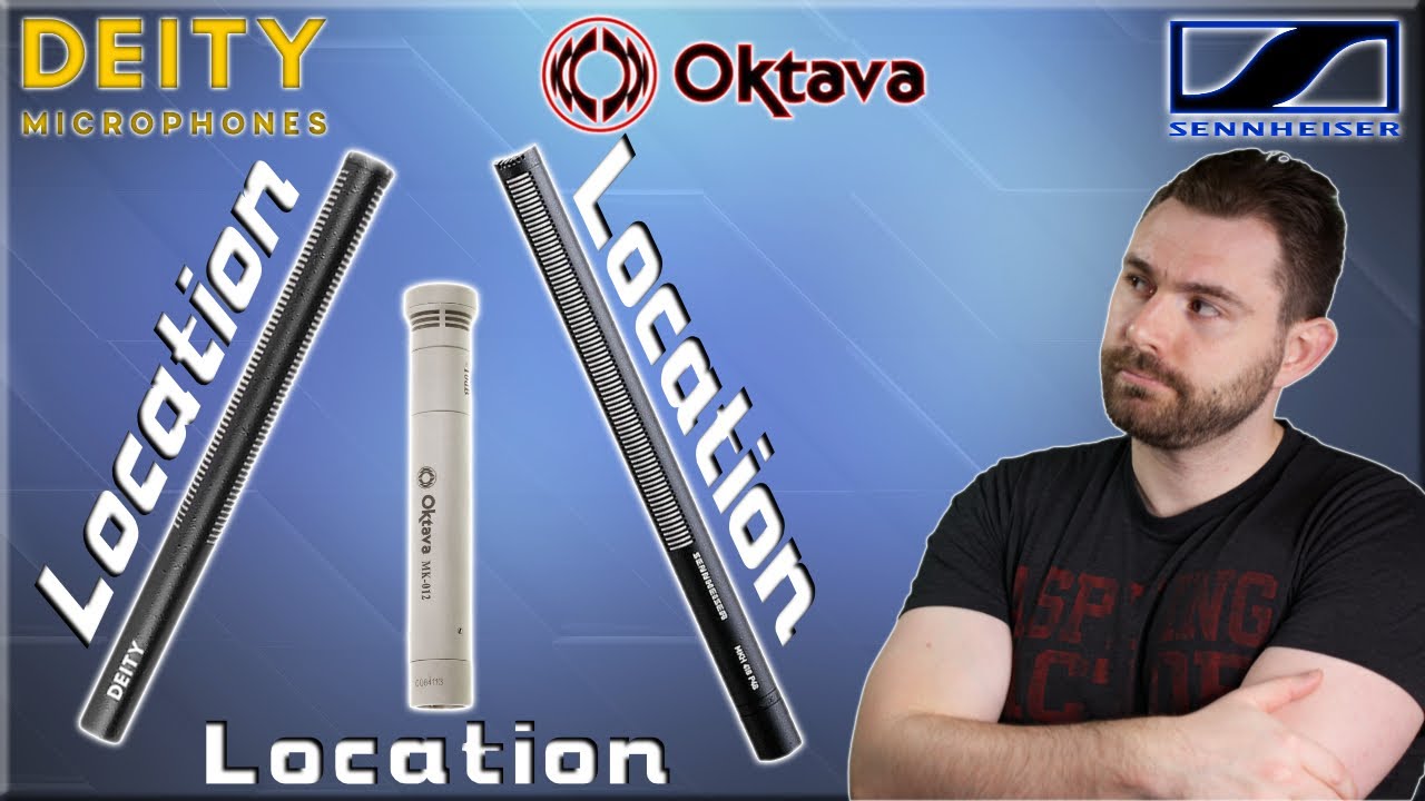 Shotgun vs Pencil Condenser Microphone Part 2 (Deity S Mic 2 vs Oktava MK-012 vs Sennheiser MKH 416)