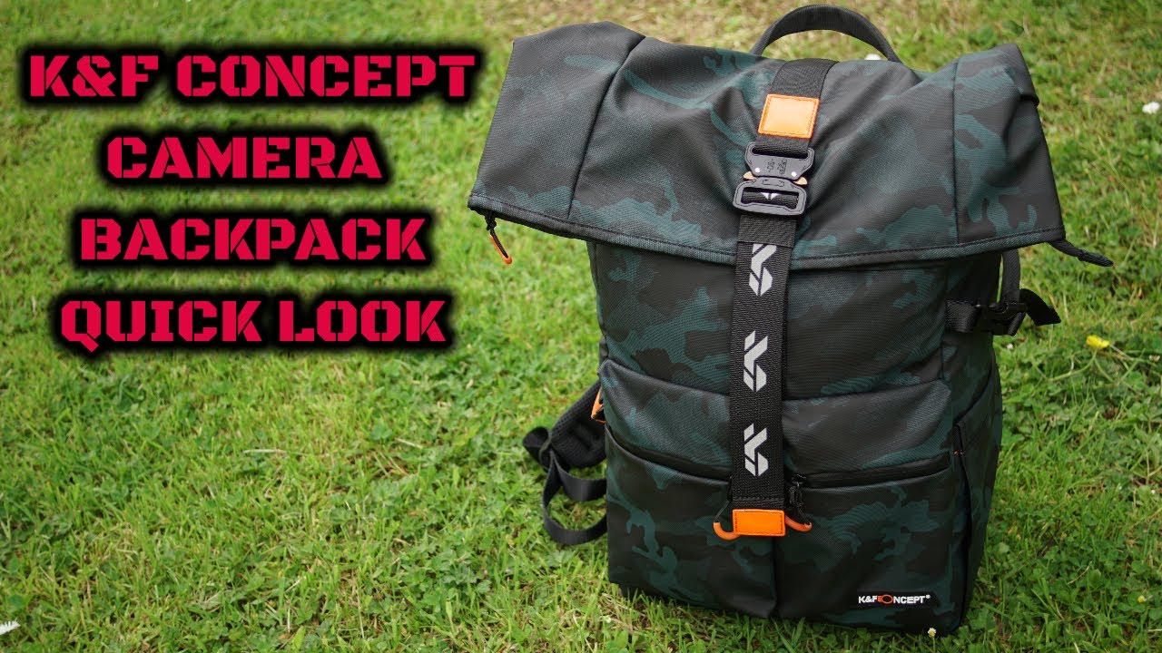 K&F Concept Camera Backpack: Quick Look