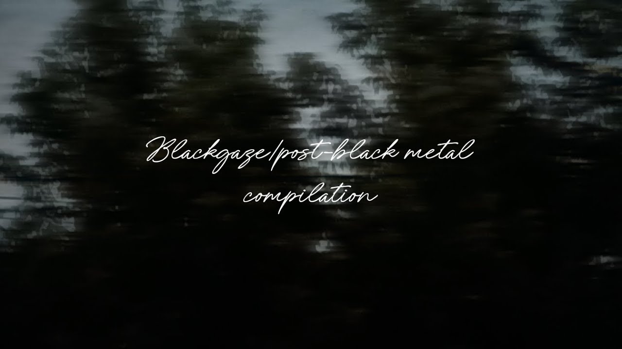Blackgaze/post-black metal compilation