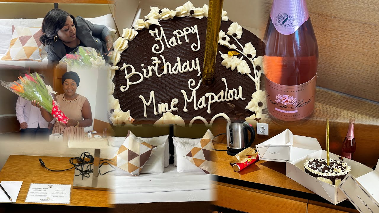 Incroyable anniversaire à Brazza, moi et ma jumelle, à l’hôtel  pefaco 🎁🎂🥰￼