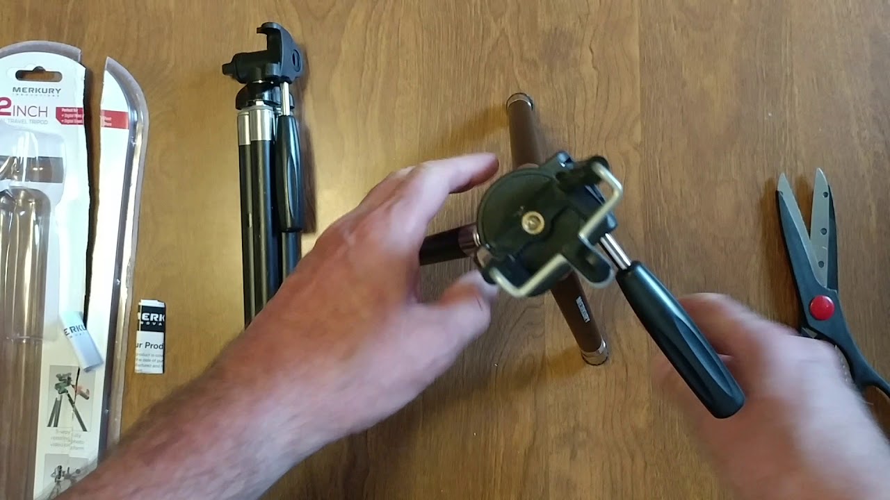 UNBOXING MERKURY TECHNOLOGY 42 INCH UNIVERSAL TRAVEL TRIPOD