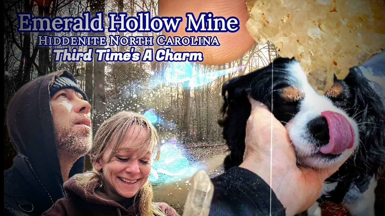 Success at Emerald Hollow Mine Hiddenite North Carolina #crystals #quartz