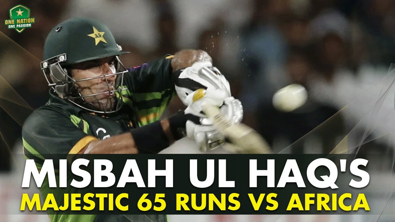 Misbah-ul-Haq's Dominating Batting Display vs South Africa 4th ODI, 2013 | PCB