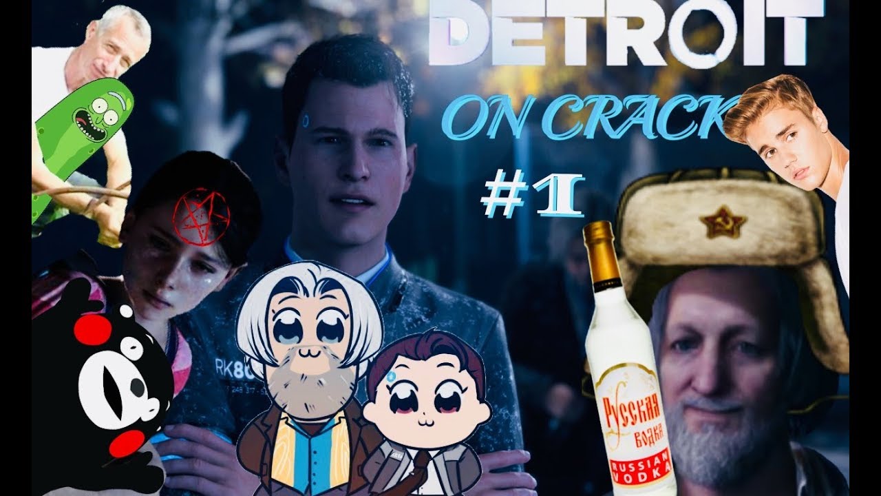 DETROIT ON CRACK #1 -  Шерлок Коннор и Доктор Хэнк