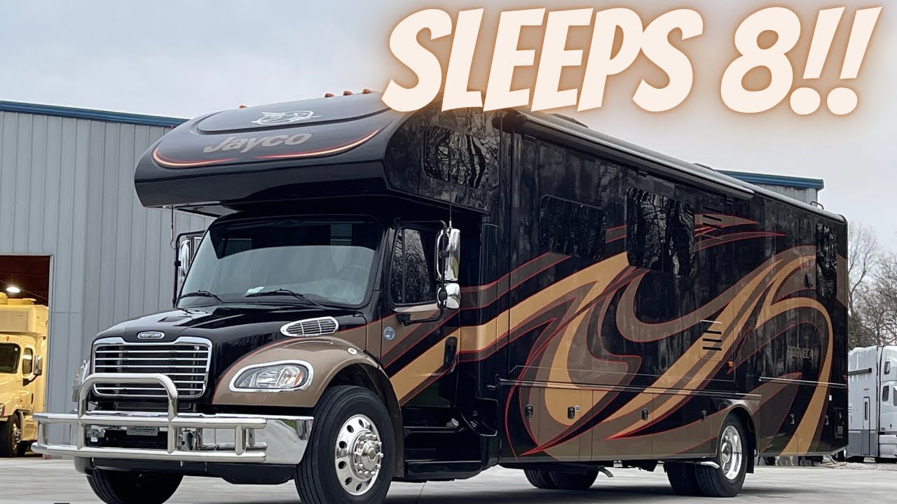 Super C RV Motorhome Walk Through | 2017 Jayco Seneca | Under 40'