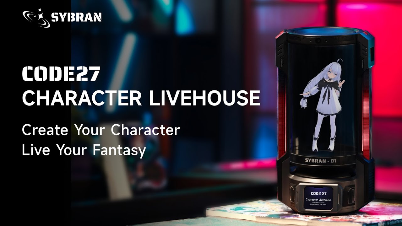 SyBran CODE27 Character Livehouse: Customizable 3D AI Companion Hub
