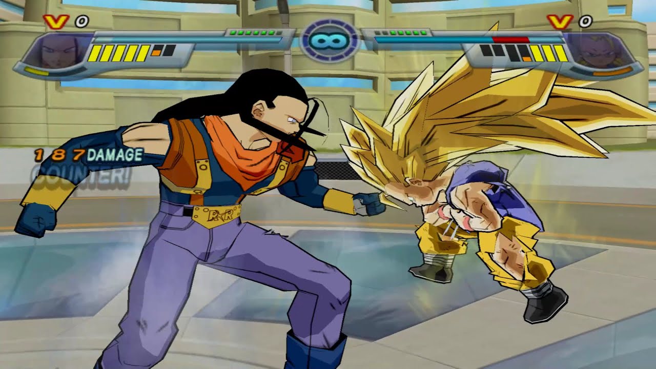 Super #17 VS Goku (GT) (CPU VS CPU) - Dragon Ball Z Infinite World