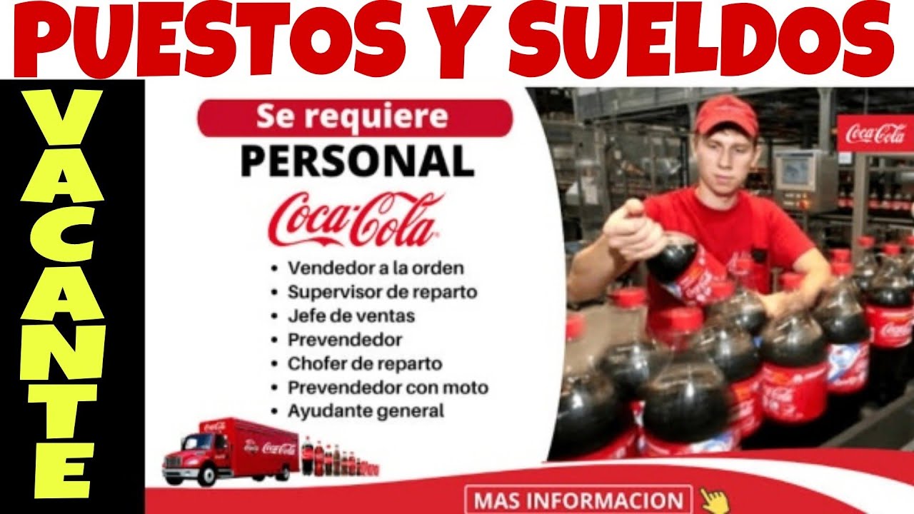 TRABAJA EN COCA COLA FEMSA, REGISTRO Y VACANTES