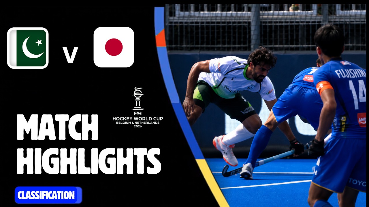 Pakistan  vs Japan Hockey Match Highlights | Men's Hockey World Cup 2026