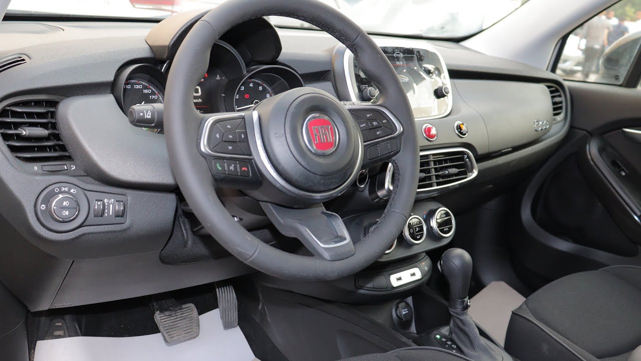 Обзор салона Fiat 500X 2025 White
